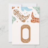 Hoe het westen was een hoge stoel banner Kaart - " (Voorkant)