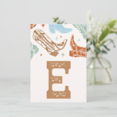 Hoe het westen was een hoge stoel banner Kaart - " (Staand voorkant)