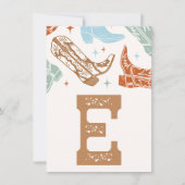 Hoe het westen was een hoge stoel banner Kaart - " (Voorkant)