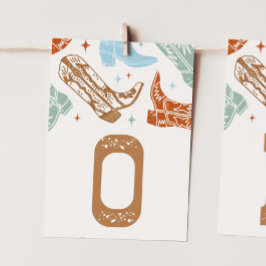 Hoe het westen was een hoge stoel banner Kaart - "