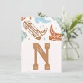 Hoe het westen was een hoge stoel banner Kaart - " (Staand voorkant)