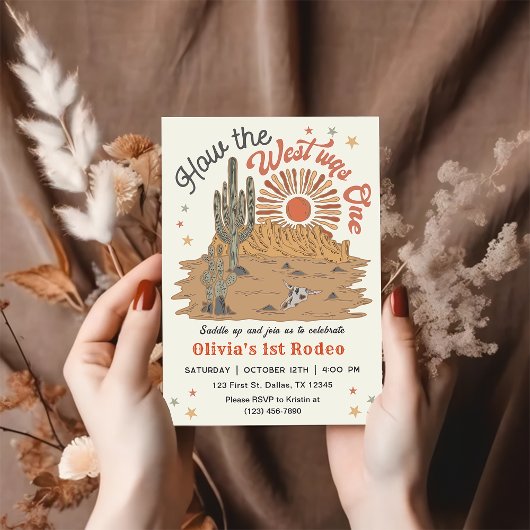 Hoe het Westen was een van mijn eerste Rodeo 1e ve Kaart