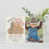 Hoe het Westen was een van mijn eerste Rodeo Verja Kaart (Staand voorkant)