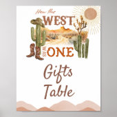 Hoe het Westen was een verjaardagscadeau Cowboy Gi Poster (Voorkant)