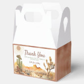 Hoe het Westen was een verjaardagsfeestje Cowboy Bedankdoosjes (Geopend)