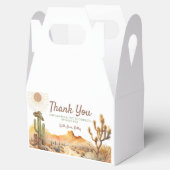 Hoe het Westen was een verjaardagsfeestje Cowboy Bedankdoosjes (Geopend)