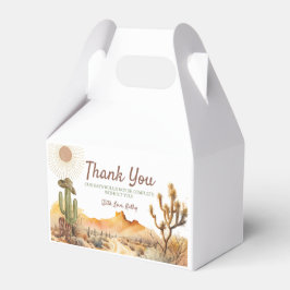 Hoe het Westen was een verjaardagsfeestje Cowboy Bedankdoosjes