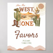 Hoe het Westen was een verjaardagsfeestje Cowboy g Poster