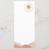 Hoe het Westen was een verjaardagsfeestje Cowboy M Menu (Achterkant)