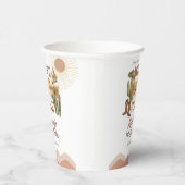 Hoe het Westen was een verjaardagsfeestje Cowboy Papieren Bekers (Rechts)