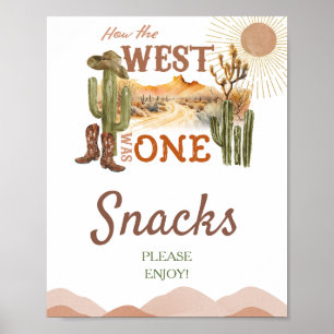Hoe het Westen was een verjaardagsfeestje Cowboy S Poster