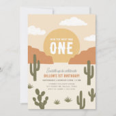 Hoe het Westen was One Cowboy Verjaardag Kaart (Voorkant)