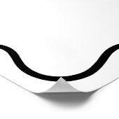 Hoe hij of zij gender onthult welkom Baby shower Poster (Hoek)