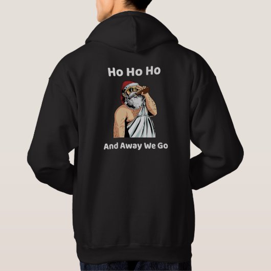 Hoe Ho en Away We Go Hoodie (Achterkant)