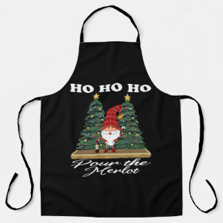 Hoe Ho Kerst Gnoom Giet de Merlot Schort