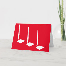 HOE HOE HOE FEESTDAGEN KAART