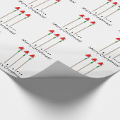 Hoe, Hoe, Hoe... Gelukkig kerstfeest! Cadeaupapier (Hoek)