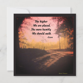 HOE HOGER WE CICERO GEPLAATST WORDEN FEESTDAGENKAART