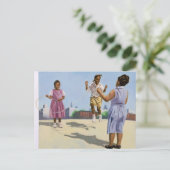 Hoe hoog? 2001 briefkaart (Staand voorkant)