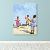 Hoe hoog? 2001 canvas afdruk (Insitu (Houten vloer))