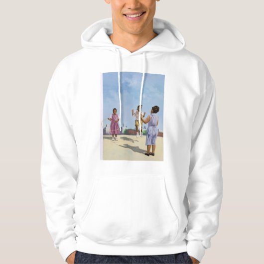 Hoe hoog? 2001 hoodie (Voorkant)