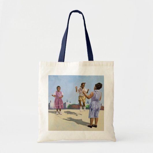 Hoe hoog? 2001 tote bag (Voorkant)