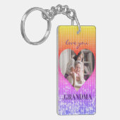 HOE HOORT U VAN GRANDMA DOUANE FOTO HOLOGRAPHY SLEUTELHANGER (Voorkant Links)