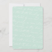 Hoe hou ik van het poëzie Romantic script Save The Date (Achterkant)