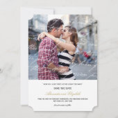 Hoe hou ik van het poëzie Romantic  script Save The Date (Voorkant)