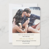 Hoe hou ik van het poëzie Romantic  script Save The Date (Voorkant)