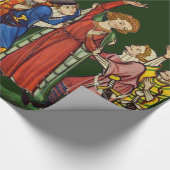 Hoe hou ik van je? cadeaupapier (Hoek)