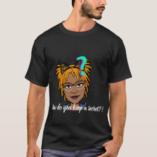 Hoe hou je een geheim? t-shirt