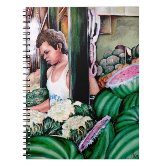 Hoe hou je van die meloenen? notitieboek (Voorkant)