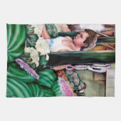 Hoe hou je van die meloenen? theedoek (Horizontaal)