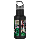 Hoe hou je van die meloenen? waterfles  (Achterkant)