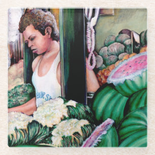 Hoe hou je van die Melons? Glazen Onderzetter