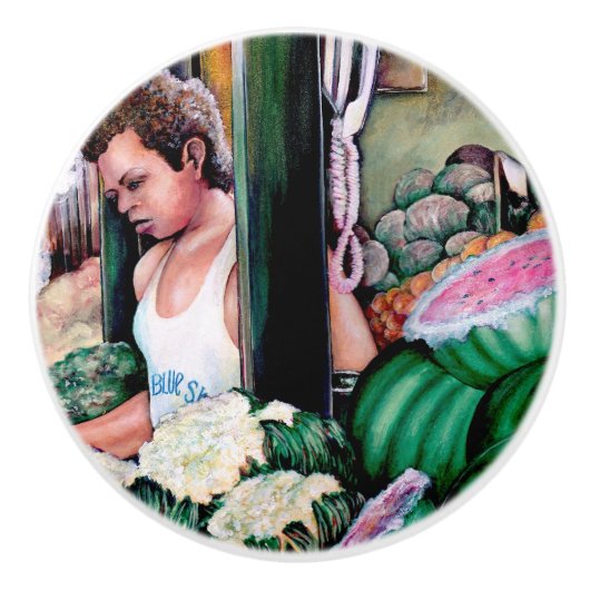 Hoe hou je van die Melons? Keramische Knop (Voorkant)