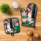 Hoe hou je van die Melons? Ovenwant & Pannenlap Set (Top down)