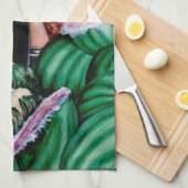 Hoe hou je van die Melons? Theedoek (Quarter Fold)