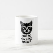 Hoe hou je van meow? koffiemok (Center)