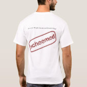 Hoe houdt u een Idiot bezig *NEW* T-shirt (Achterkant)