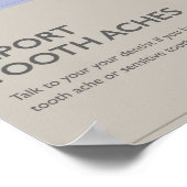 Hoe houdt u uw tanden gezond poster (Hoek)