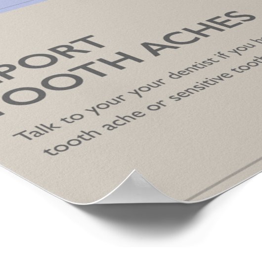 Hoe houdt u uw tanden gezond poster (Hoek)