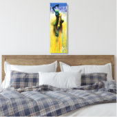 Hoe iemand te slaan canvas afdruk (Insitu (Slaapkamer))