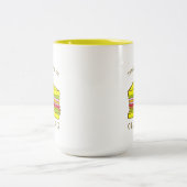 Hoe ik Cute en Funny Mug ga halen Tweekleurige Koffiemok (Center)