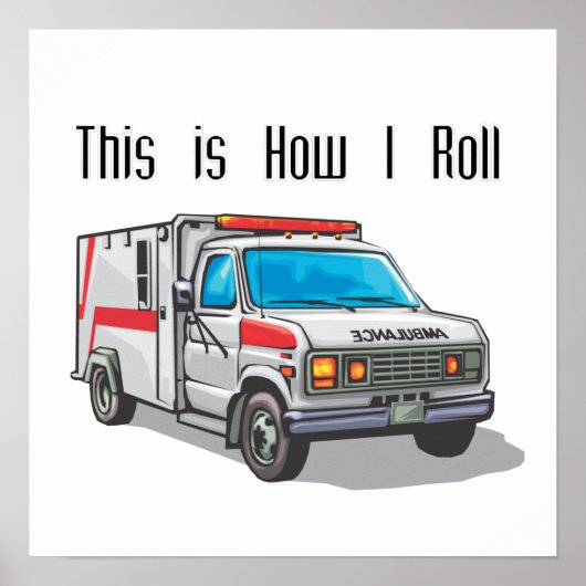 Hoe ik de ambulance kan gebruiken poster (Voorkant)