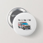 Hoe ik de ambulance kan gebruiken ronde button 5,7 cm (Voorkant /achterkant)