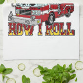 Hoe ik de brandwonden kan rollen theedoek (Gevouwen)