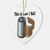 Hoe ik de Film van de Camera Roll Keramisch Ornament (Links)