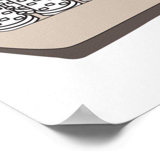 Hoe ik de Haarcurlers rolt Poster (Hoek)